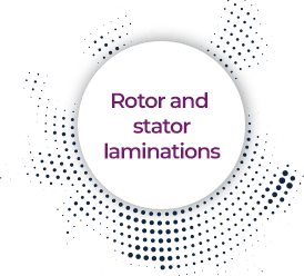 Rotor and Stator Laminations